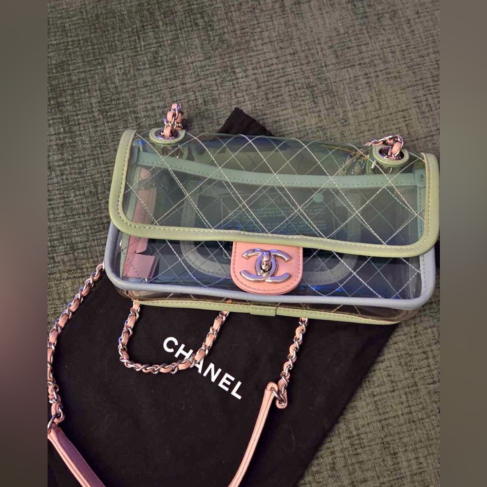 RARE Chanel Coco Splash mini flap bag